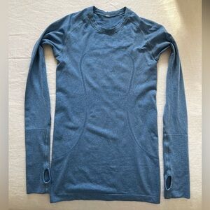 Lululemon Swiftly Tech Long Sleeve Blue
